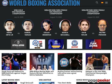 WBA - World Boxing Association - Official Site