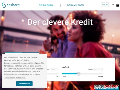 cashare.ch - Kredite - Darlehen - Konsumkredit - Geld leihen - Swiss Online Community