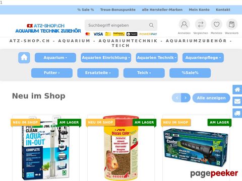 Vage - Vertriebsagentur Engelmann – ATZ-SHOP.CH – Aquaristik Shop mit Sonderangeboten