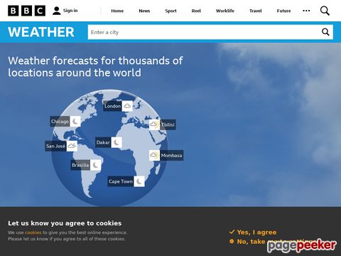 BBC - Weather Centre - UK and World Weather