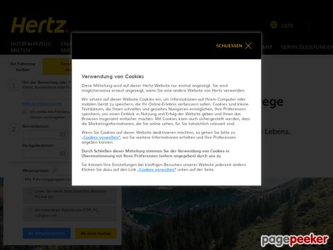 hertz.ch - Hertz Autovermietung - Schweiz / Weltweit