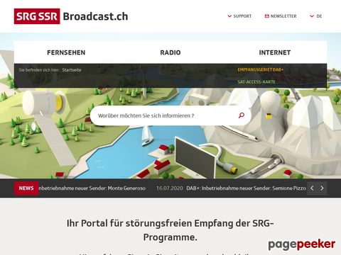 broadcast.ch - Schweizerische Radio- und Fernsehgesellschaft SRG SSR idée suisse 