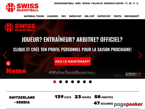 Swiss Basketball - Offizielle Website des Schweizerischen Basketballverbandes