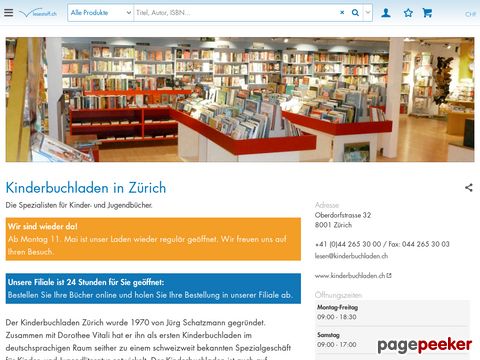 kinderbuchladen.ch - Kinderbuchladen.ch - Bilderbücher - Kinderbücher - Jugendbücher - Pädagogik