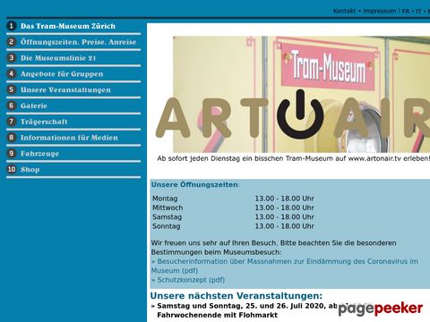 Tram-Museum Zürich: Steigen Sie ein!