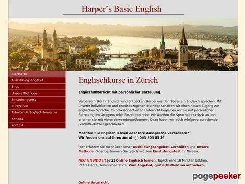 harpers.ch - englisch schule zürich