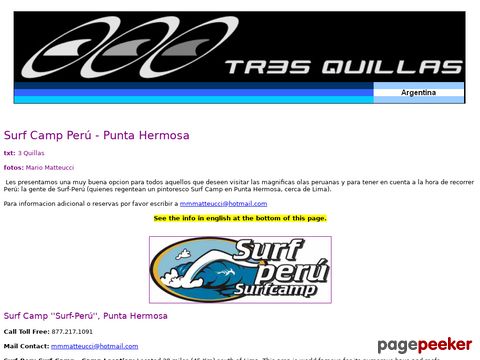 Surf Camp Perú - Punta Hermosa