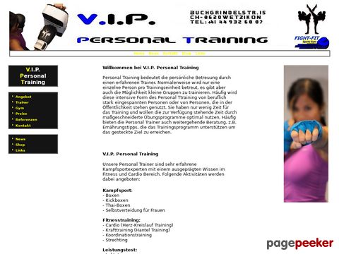 vip-personaltraining.ch - V.I.P. Personal Training