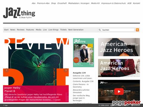 Jazz thing : : Magazin für Jazz (DE)