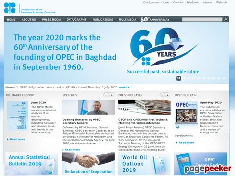 OPEC - Organisation Erdöl exportierender Länder - Organization of the Petroleum Exporting Countries