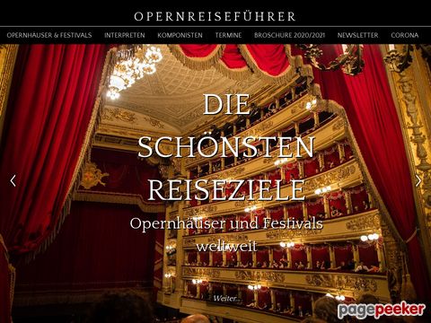 opernreisefuehrer.de - Ihr Opernreiseführer - Opernreisen