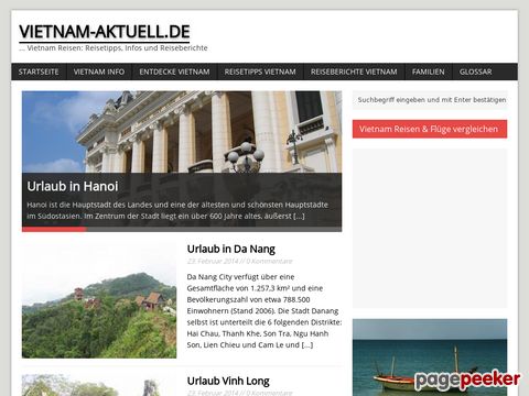 Vietnam Aktuell: Das Informationsportal für Vietnam Reisen