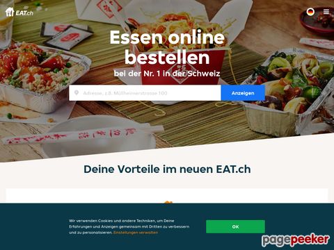 eat.ch - Lieferservice & Pizzakurier - Pizza bestellen online