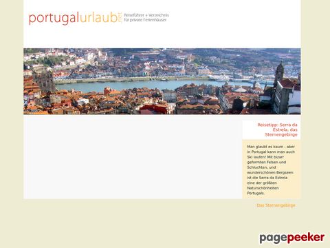 portugalurlaub.net - Private Ferienhäuser in Portugal