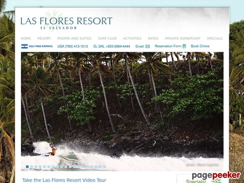 Las Flores Resort, El Oriente Salvaje, El Salvador