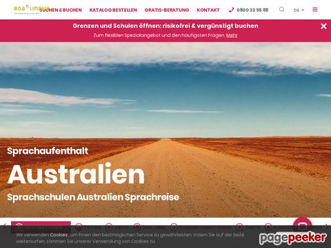 Sprachaufenthalt Australien, Australien-Portal - Informationen, News und Wissenswertes über Down Under Australien