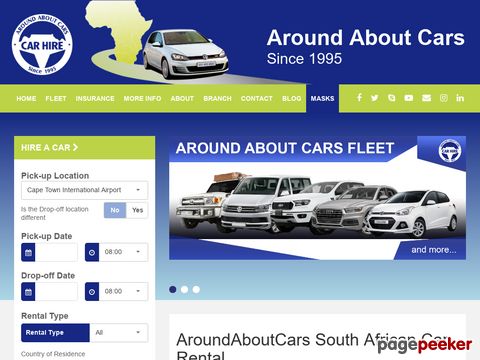 aroundaboutcars.com - Car Hire Cape Town | Car Rental South Africa