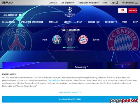 uefa.com - UEFA Champions League