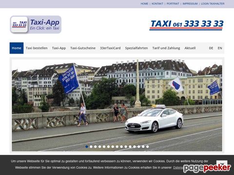 33er Taxi AG - Basel - Taxi - Bestellung (BASEL)