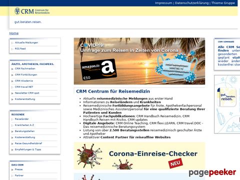 CRM.de - Centrum für Reisemedizin