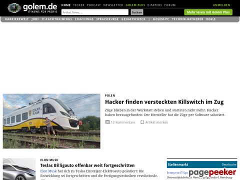 Golem.de: IT-News für Profis