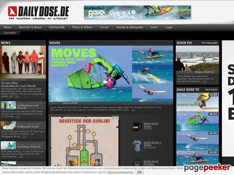 the-daily-dose.com - Windsurf- und Wellenreit-Magazin