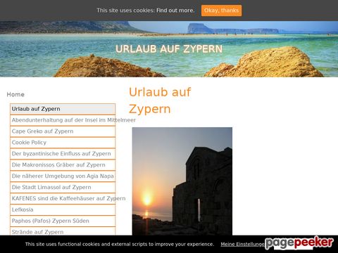 urlaubzypern.com - Zypern Urlaub