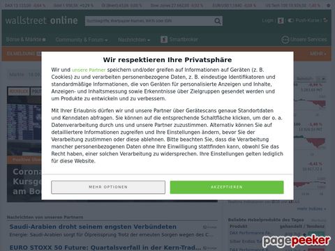 wallstreet-online.de - Deutsche Finanzcommunity