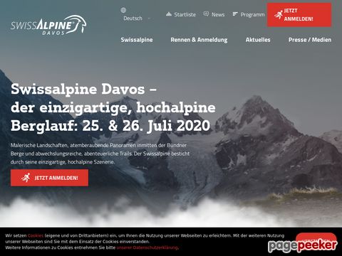 Swiss Alpine Marathon Davos