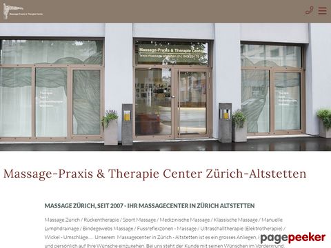 massage-altstetten.ch - Massage-Praxis & Therapie Center Zürich - Altstetten