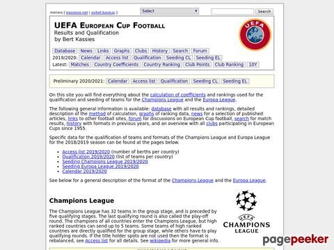 UEFA European Cup Football