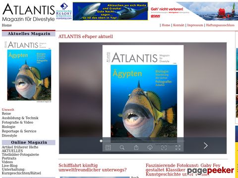ATLANTIS Magazin für Divestyle