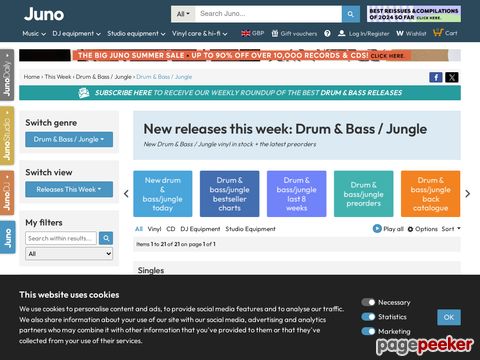 juno.co.uk - New Releases This Week » Drum & Bass