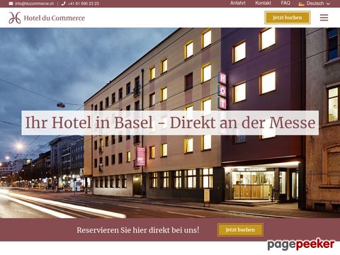 Hotel du Commerce Basel (* und **)