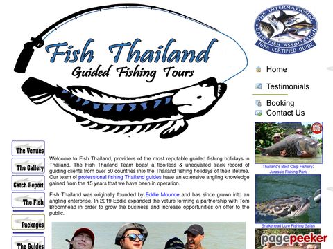 Fishing Thailand Guided Fishing Holidays in Thailand