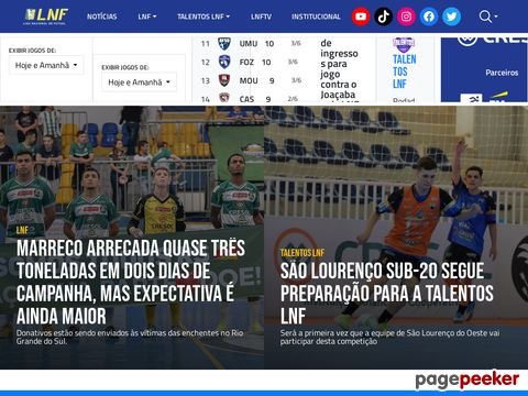 ligafutsal.com.br - Futsal do Brasil