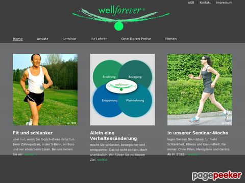 wellforever.ch - wellforever verhaltensänderung