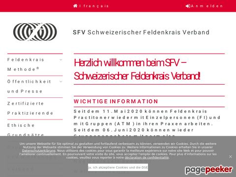 feldenkrais.ch - SFV Schweizerischer Feldenkrais Verband