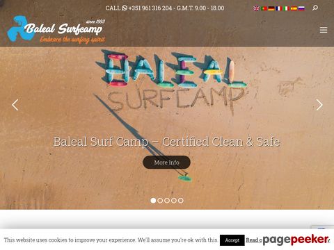 balealsurfcamp.com - Surf camp in Peniche Portugal