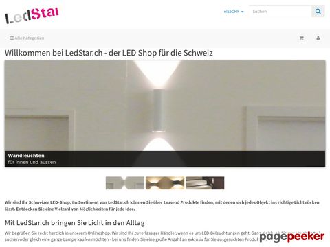 LedStar.ch der LED Shop für die Schweiz