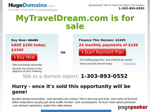 Mytraveldream.com - Hotel Auktionen