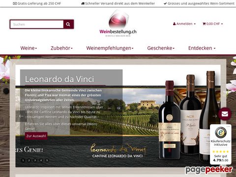 Weinbestellung.ch - Wein online kaufen