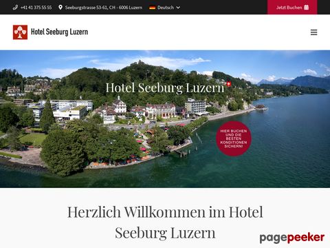 Hotel Seeburg - Luzern (****)