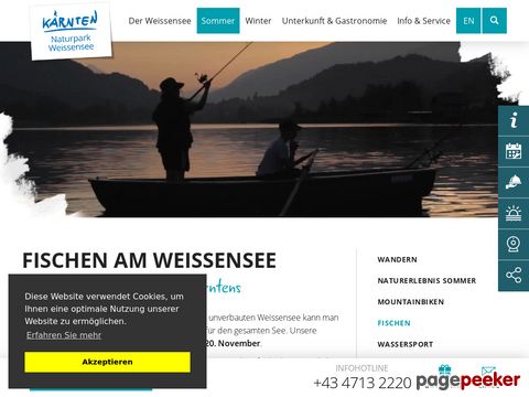 Angelurlaub Fischen in Kärnten | Weissensee Kärnten |