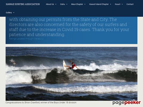 Hawaii Amateur Surfing Association