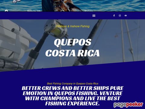 Costa rica fishing vacation - in Quepos and Manuel Antonio