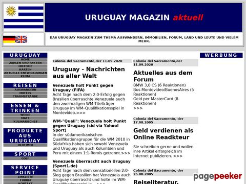 uruguaymagazin.com - Das Uruguaymagazin