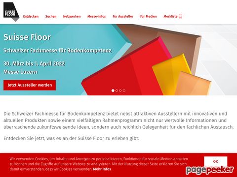 suissefloor.ch - Die Fachmesse für Bodenbeläge und Heimtextilien