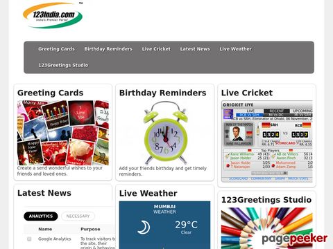 123India.com Cricket