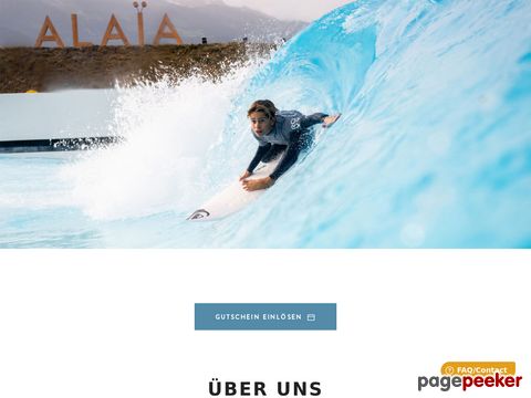 Alaia Bay Sion - Surf The Swiss Alps!